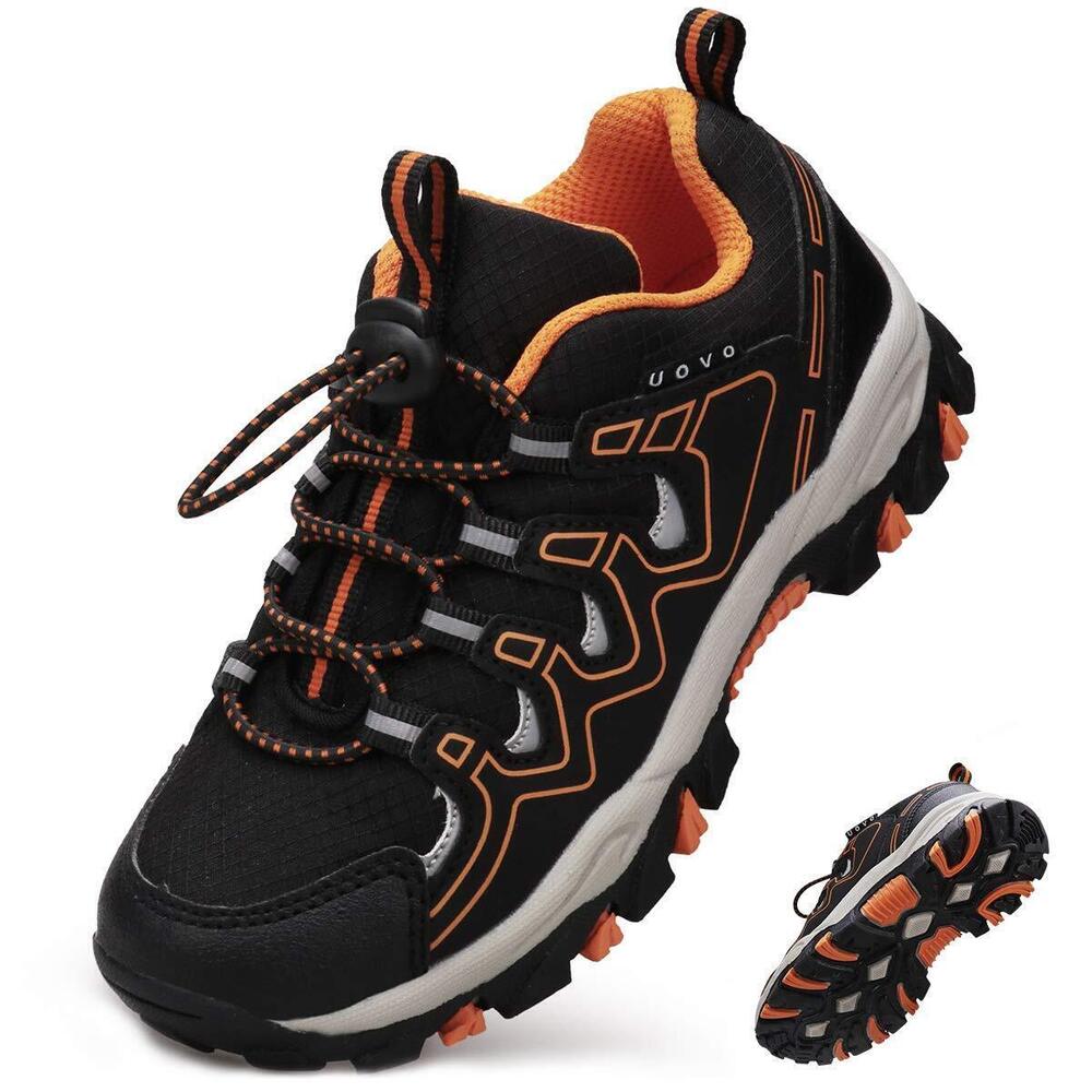 UOVO BOYS SHOES BOYS TENNIS RUNNING SNEAKERS WATERPROOF HIKING SHOES KIDS OUTDOO